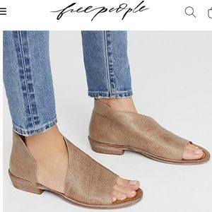 FREE PEOPLE Mont Blanc Slip On Open Toe Sandals